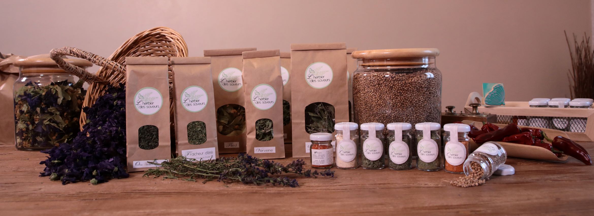 Infusions épices aromates
